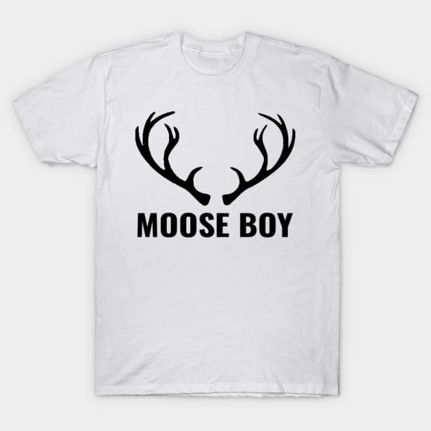 MOOSE BOY BLACK/RED/GREY/ORANGE T-Shirt by PLANTONE